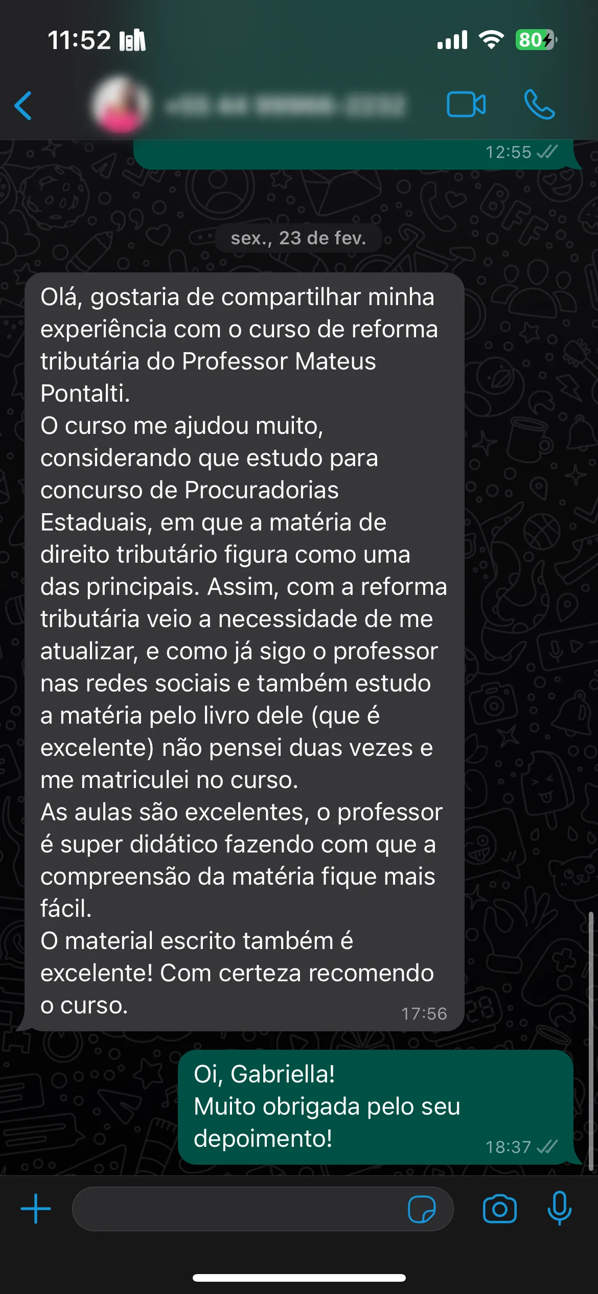 Depoimento 3