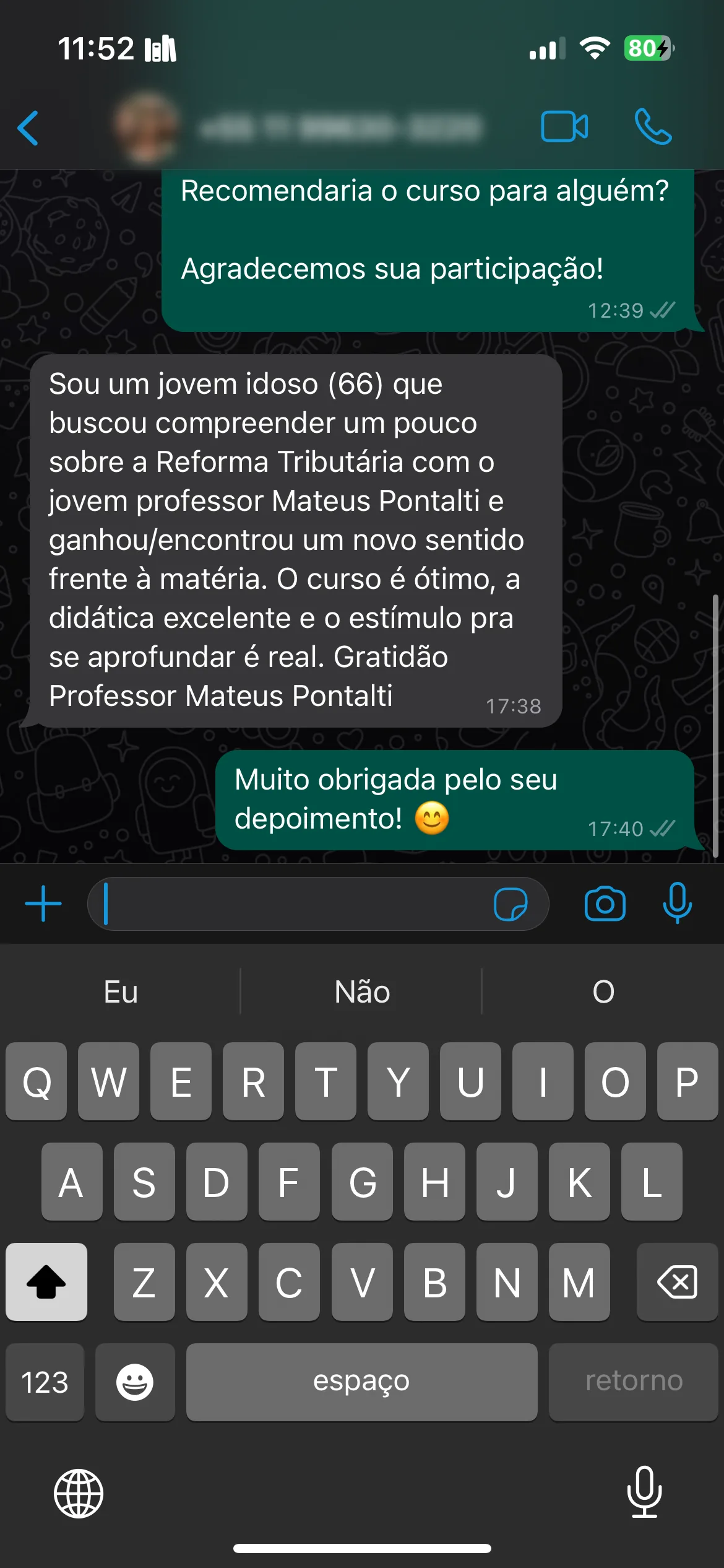 Depoimento 4