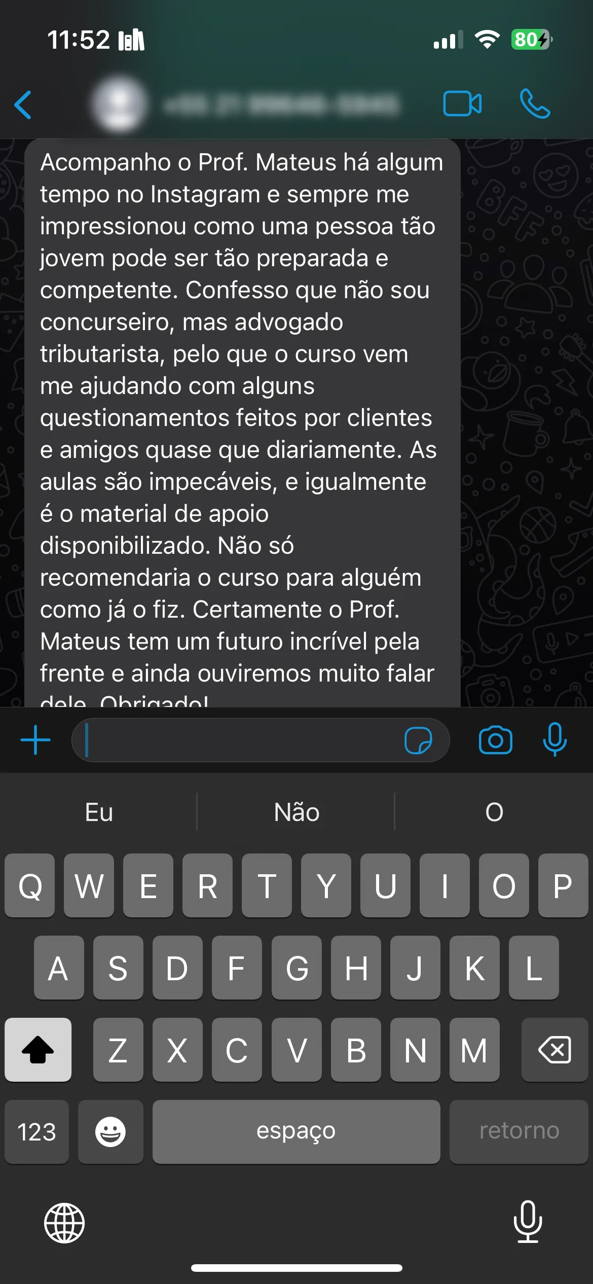 Depoimento 6