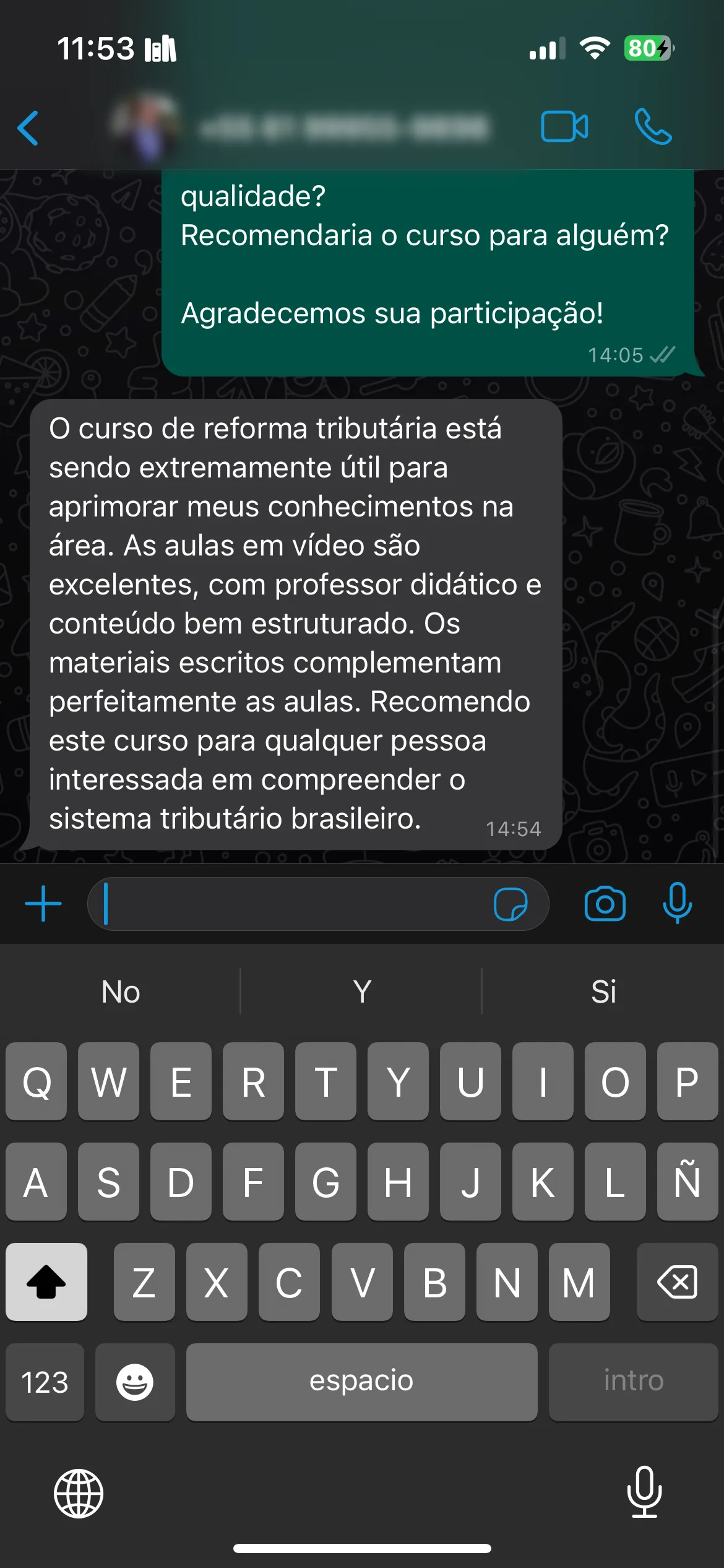 Depoimento 8
